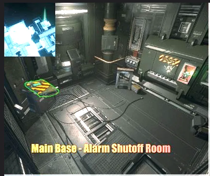 Interior de la estación QV: fase de preparación y posible aparición del Disco de acceso al Warehouse (Almacén)