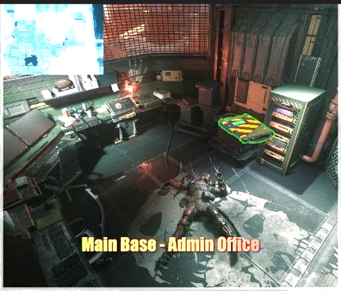 Hall principal de la estación QV: combate y obtención de la primera clave de descifrado