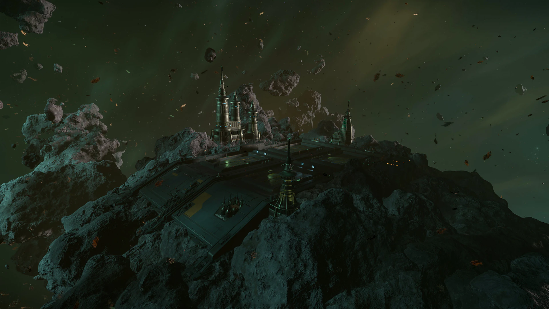 Wikelo Emporium: interior del punto de intercambio (ejemplo visual).